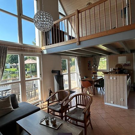 Ferienhaus Mit Wasserterrasse - Mit Sauna Und Kamin - Inklusive Nebenkosten Wendisch Rietz Kültér fotó