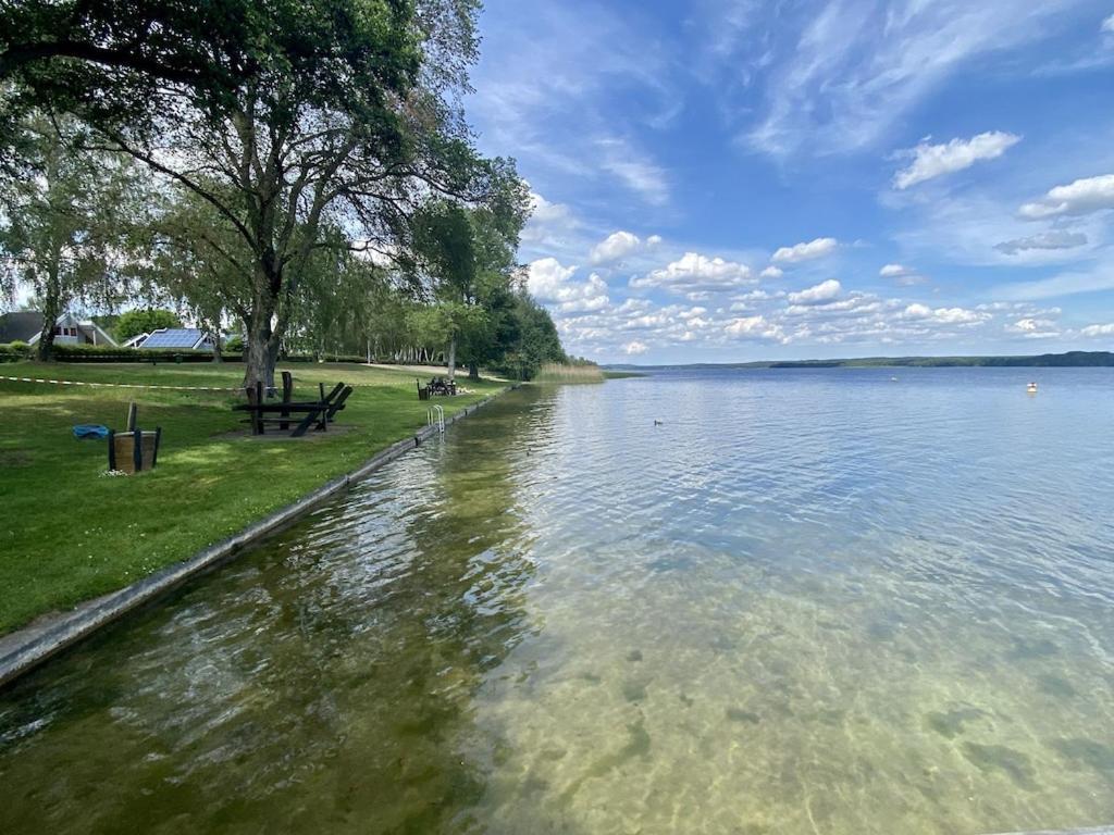 Ferienhaus Mit Wasserterrasse - Mit Sauna Und Kamin - Inklusive Nebenkosten Wendisch Rietz Kültér fotó